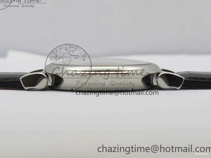 MIROTIME 0209 Da Vinci IW356601 SS TW 1:1 Best Edition Blue Dial On Black Leather Strap A Durable 7239